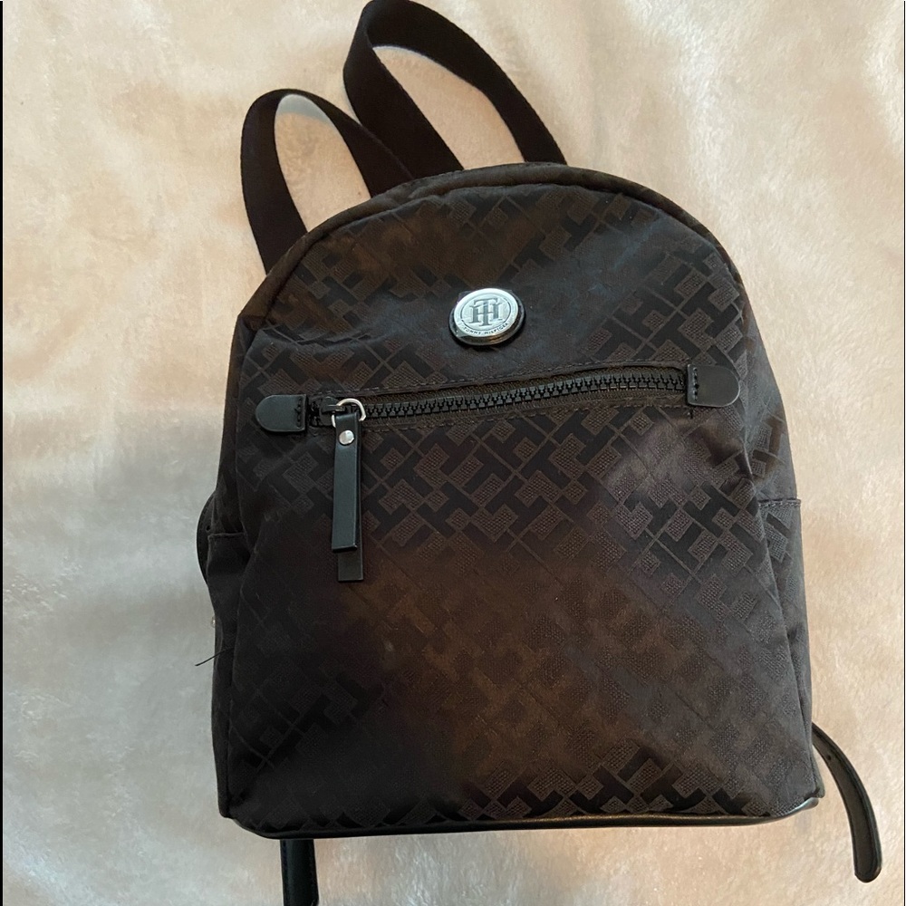 New Black Small Backpack Tommy Hilfiger